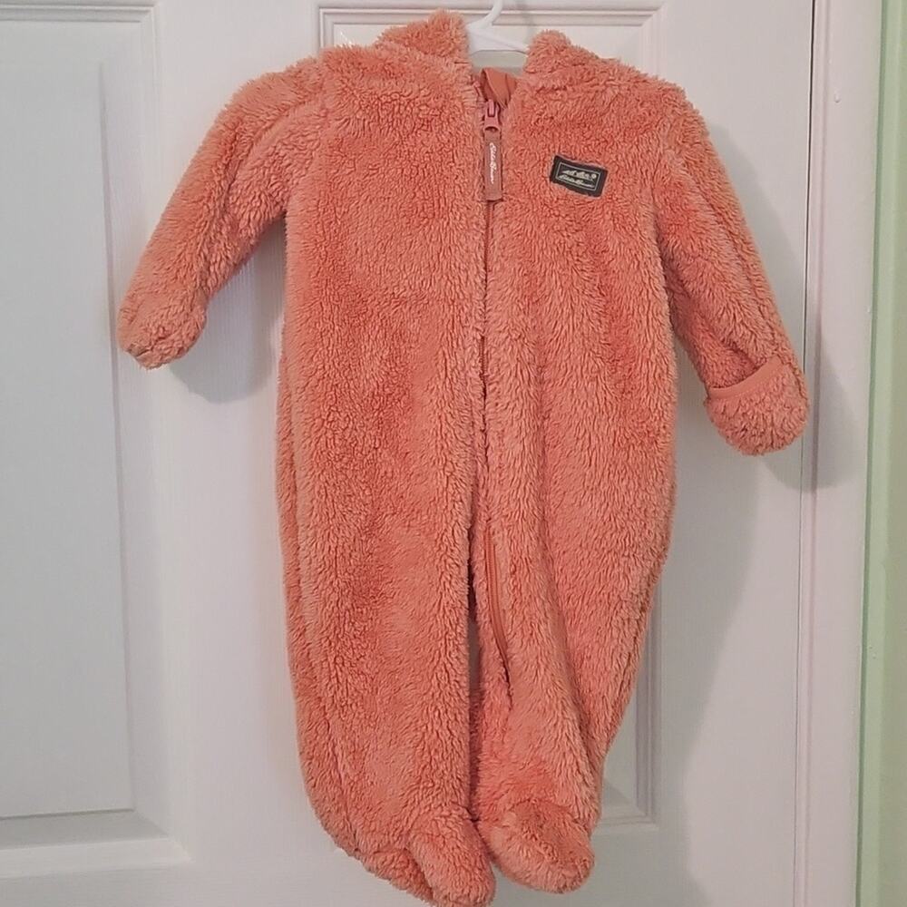 Eddie Bauer Hooded Bunting, Size 3-6 months Infant Baby Girl